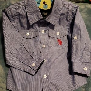 🛑SOLD✋️2 Piece US POLO ASSN. 12M Boy Outfit